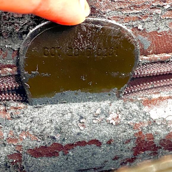 Gucci Brown Patent leather Shoulder Bag Tote Suede 90's Y2K Vintage FLAWED - Picture 15 of 15